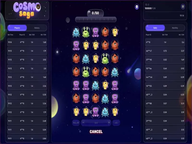 『Cosmo Saga』というゲームは、オンラインでどこでプレイできますか？