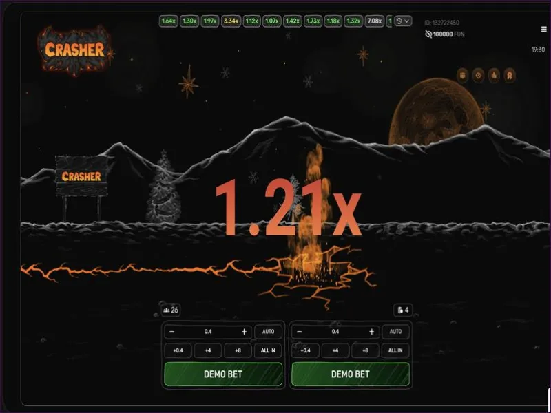 게임 Crasher 의 스토리와 분위기