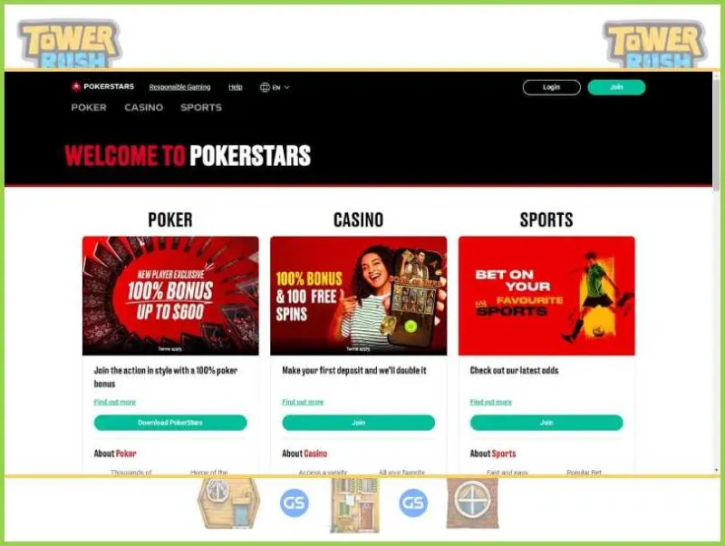 PokerStarsカジノのアカウント登録