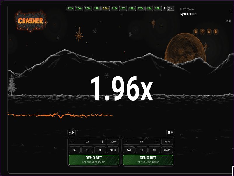 Principle of honesty and pre-determined crash in Crasher