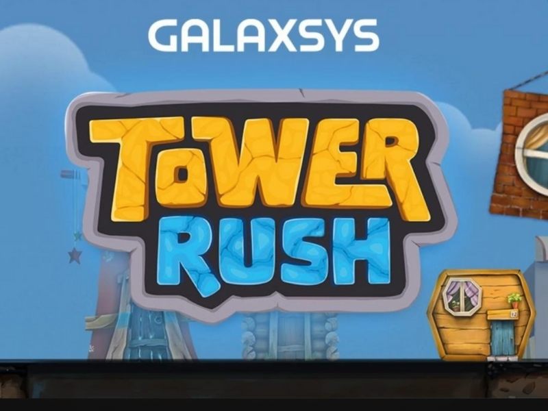 Tower Rush Turbo Slot by Galaxsys provider